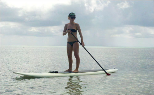 STAND UP PADDLEBOARDING